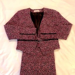Calvin Klein tweed suit size 10